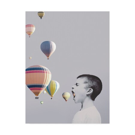 Trademark Fine Art Design Fabrikken 'My Big Mouth Fabrikken' Canvas Art, 35x47 IC01198-C3547GG